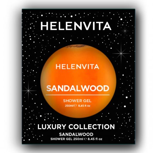 Helenvita Luxury Collection Sandalwood Shower Gel Αφρόλουτρο Καθημερινής Χρήσης, 250ml